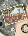 Deer A6 Cards (Set of 3) - illustrated Animal Art Card